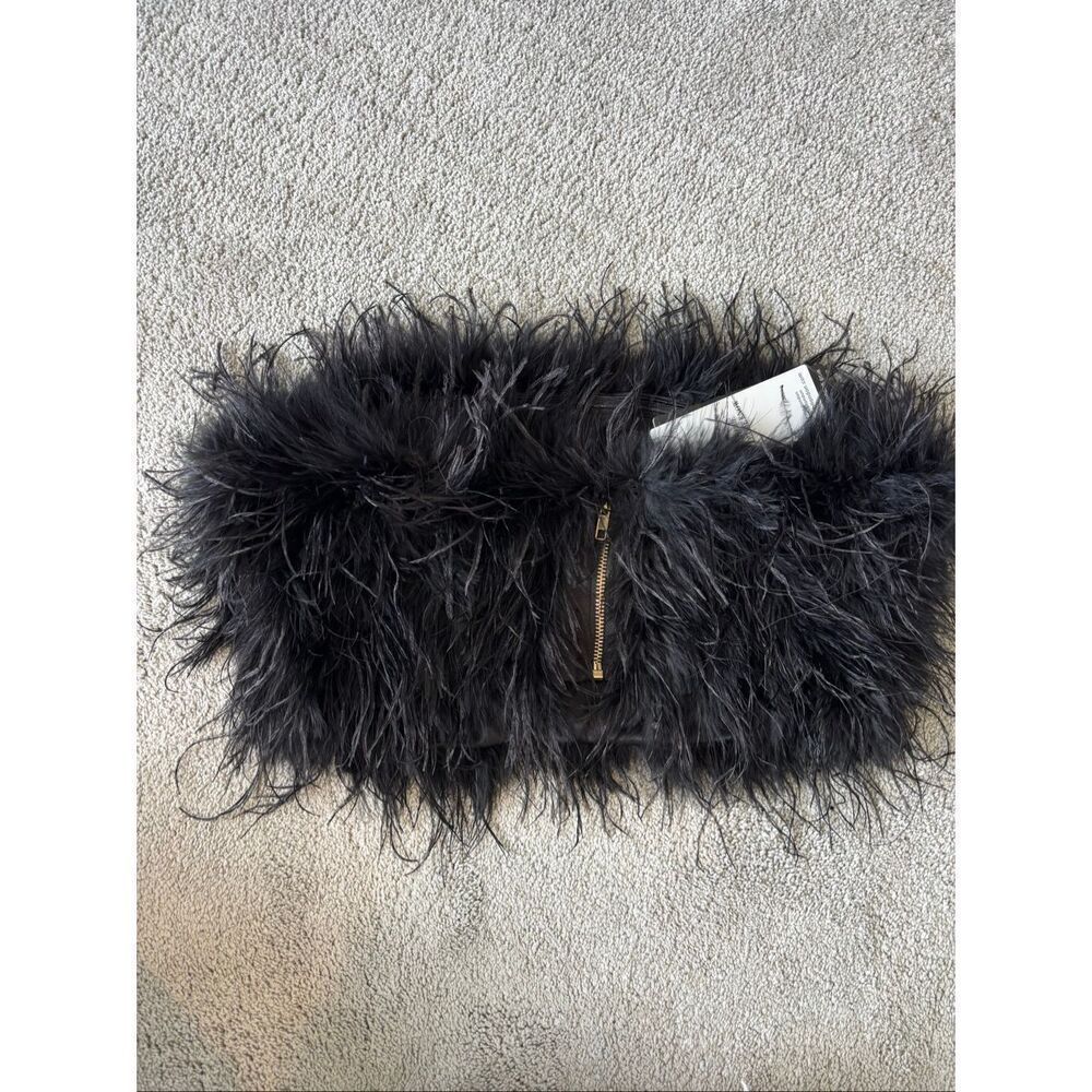 NWT Club L London Dream Daze Feather Top Sz 8, $220 A49 - Picture 5 of 8